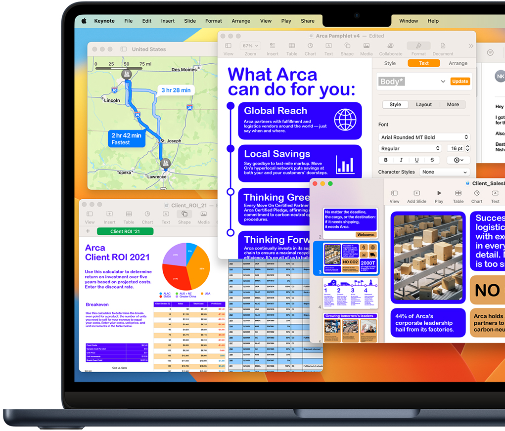 Different tabs are open in a Mac laptop.