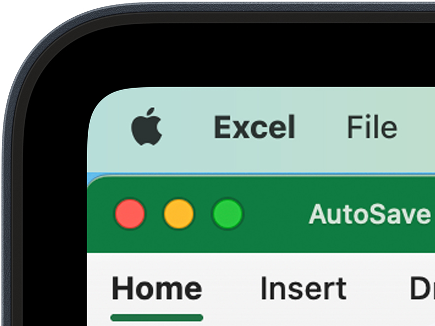 Cropped Imgae of Mac Laptop