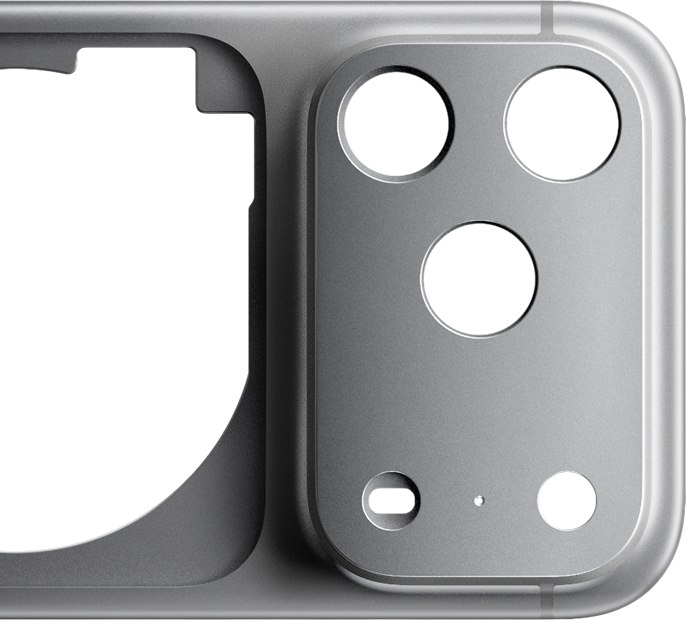 iPhone 17, exterior rear, Fusion dual-camera system, all five colors overlapping: Black, White, Sage, Mist Blue, and Lavender